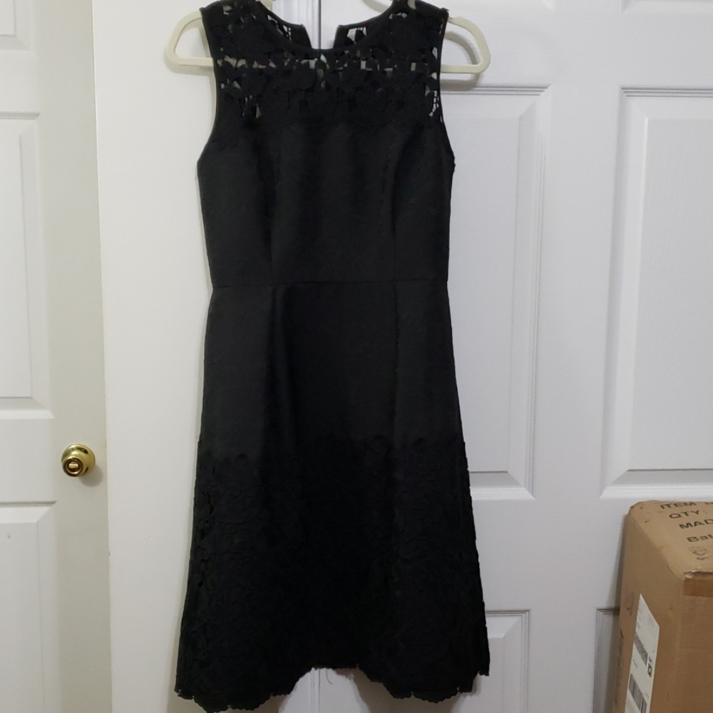 White house black market black dress lace combo 6